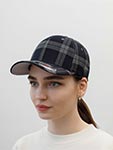 Бейсболка FLEXFIT арт. 6197 (черный / серый)